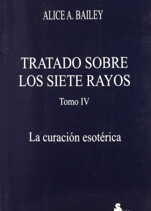 Portada del libro 'La curación esotérica' de 'Alice Bailey'