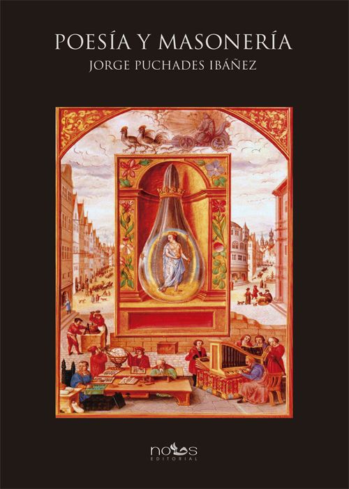 Portada del libro 'Poesía y Masonería' de 'Jorge Puchades'